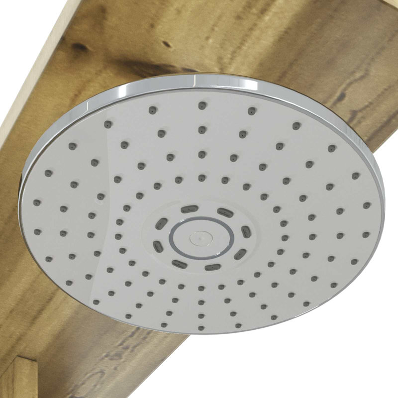 Outdoor Shower and Footwash Spout, Green Oak