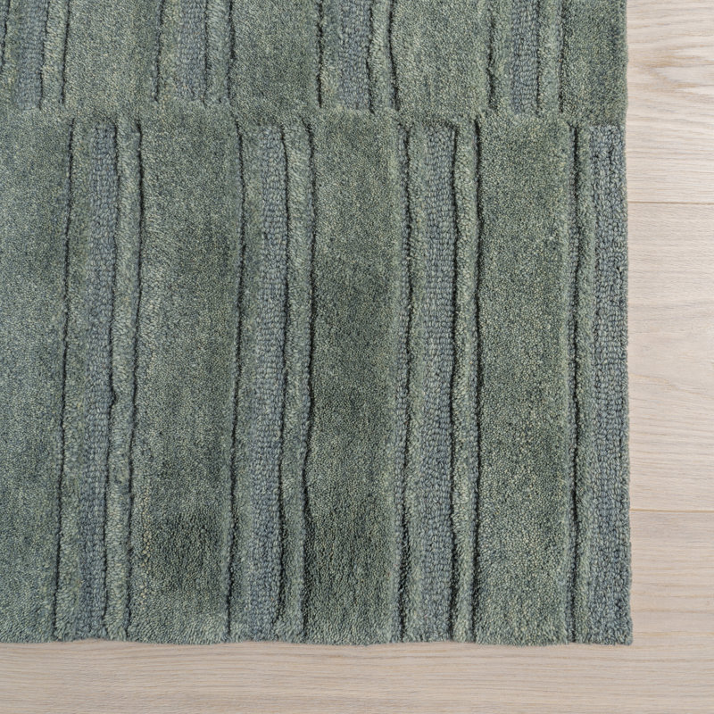  Tapis en laine à carreaux Starke, Rectangle 4pi x 6 pi