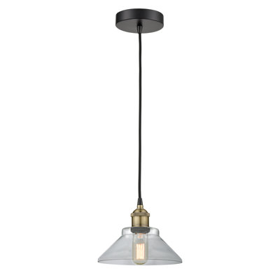 Luminaire suspendu conique à 1 lumière Choccolocco