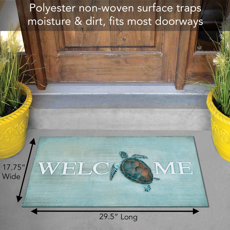 Tapis d'entrée / extérieur Sea Turtle