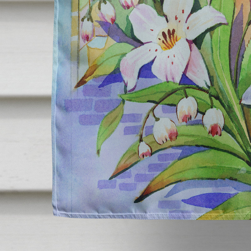 Arnfrid Double Sided Polyester Easter Garden Flag, 28" H x 40" W