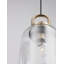 1 - Light Brass Gold Jar Pendant