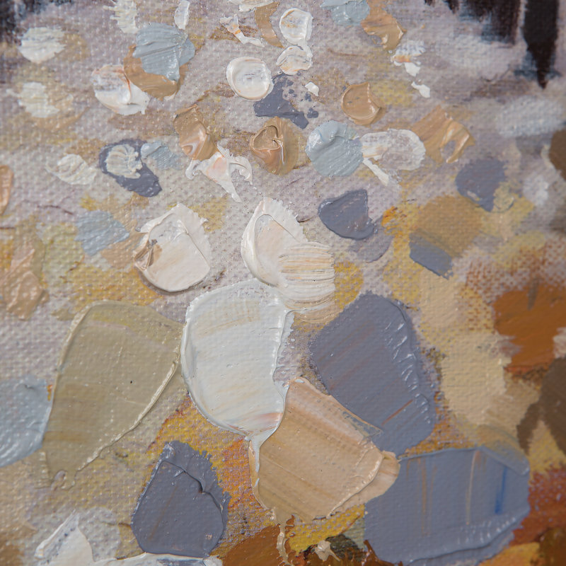 Pathway, peinture sur toile tendue