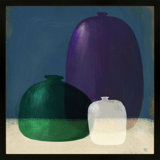 Glass Vases Print by StudioM
