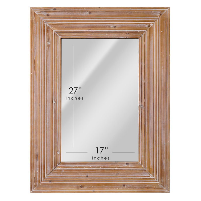 Kamerion Solid Wood Flat Mirror