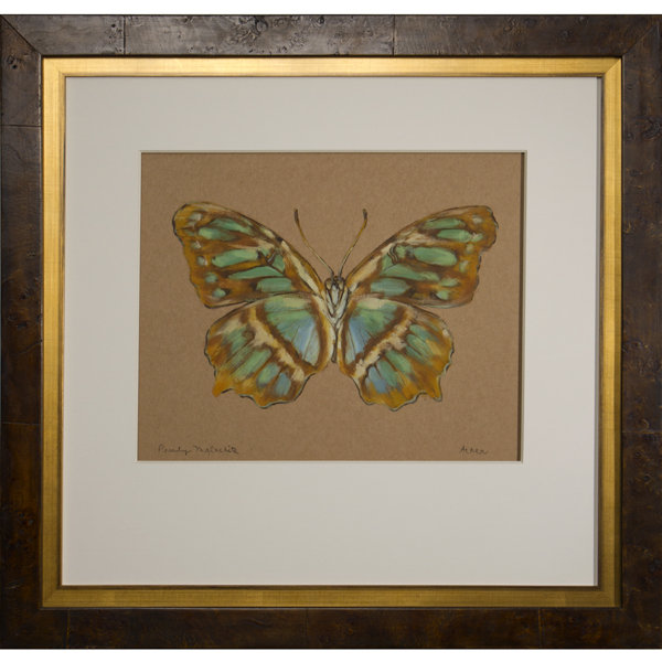 «Pearly Malachite» par Acker - peinture encadrée