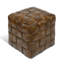 Leather Accent Stool