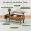 Tables basses en bois avec plateau de rangement Sweetcrispy-809977163