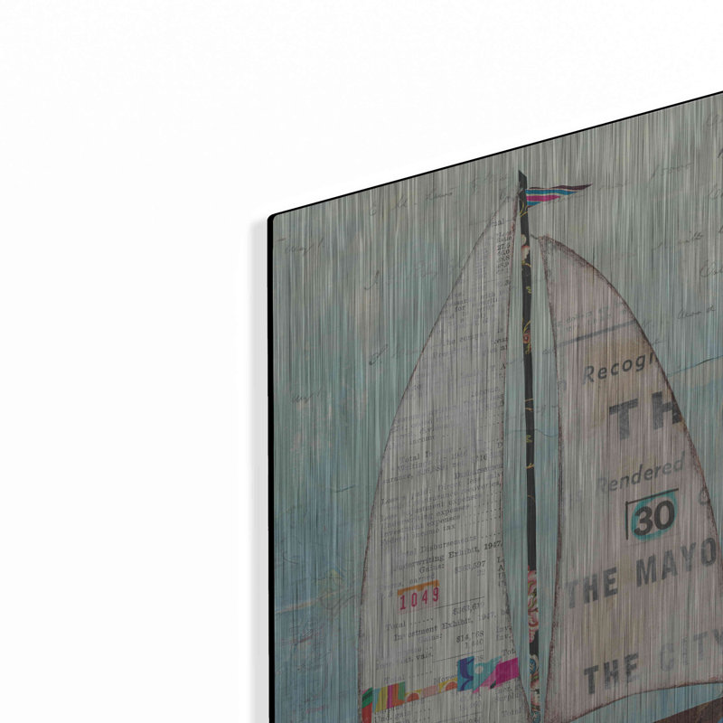 «At The Regatta III» par Courtney Prahl, H 16 po x l 12 po