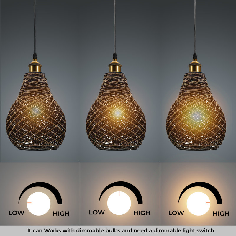 Hyndman 1 - Light Black Single Pendant