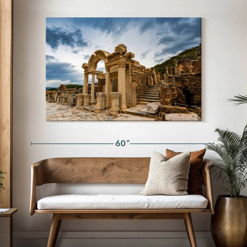 Ravi Ephesus Ruins, 34" H x 51" W