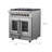 Forno Massimo 30" 4.32 Cubic Feet Dual Fuel Freestanding Convection Range
