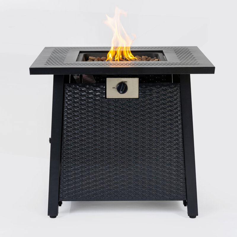 Foyer de table au propane polyvalent et durable pour profiter de l'extérieur