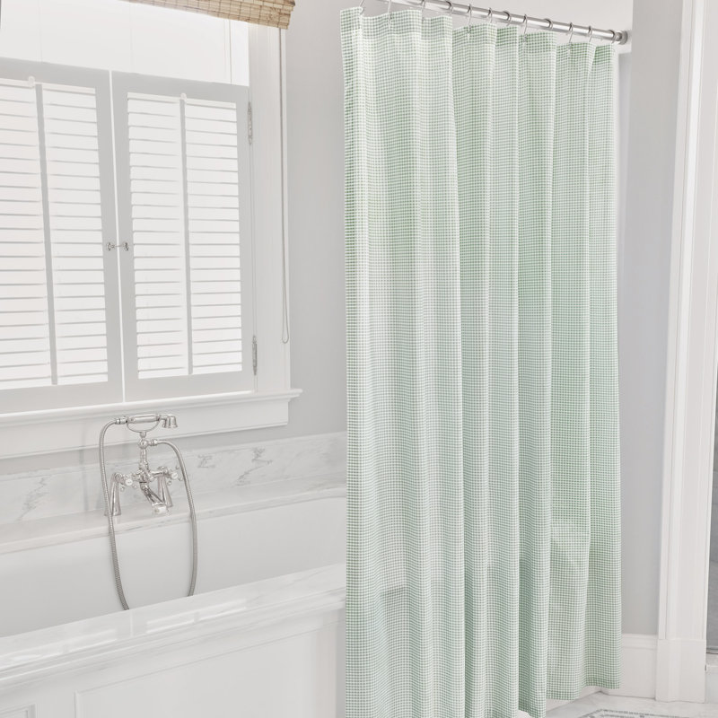 Rideau de douche 100% coton Malaya, Rallonge