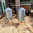 Rugged Ranch Silo Metal Chicken Feeder 20 Lb. Capacity