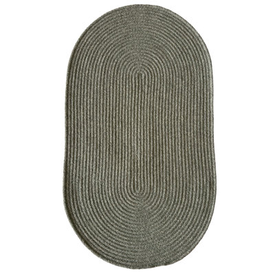 Tapis d'intérieur réversible en laine tressée Bristol