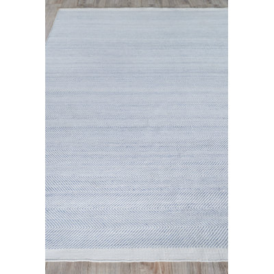 Exquisite Rugs Bintan Handmade Flatweave Light Blue Indoor/Outdoor Rug ...