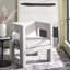 Fauteuil en velours 26 po Shikha-974610179