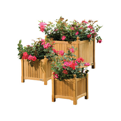 Harpersfield Wood Planter