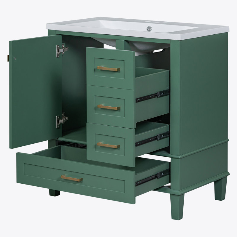 Ensemble de meuble-lavabo moderne 30 po avec lavabo 30 po