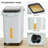 Balconera 11.4 Gallons Rectangle Plastic Food Storage Container