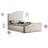 Jolie Velvet Upholstered Platform Bed-1540471408-1540471410