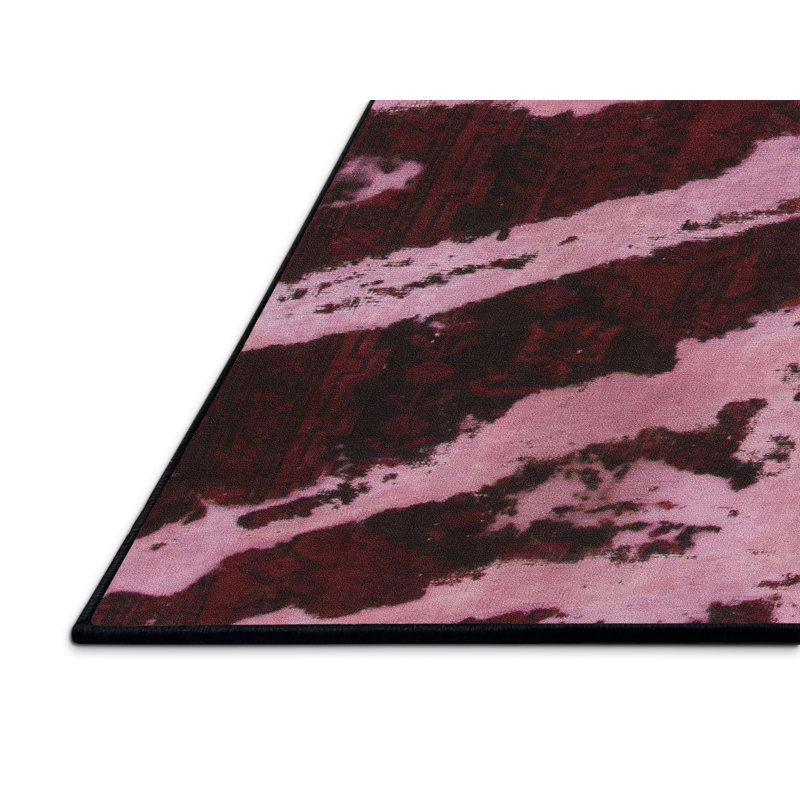 Abstract Indoor Rug, Rectangle 5' x 8'