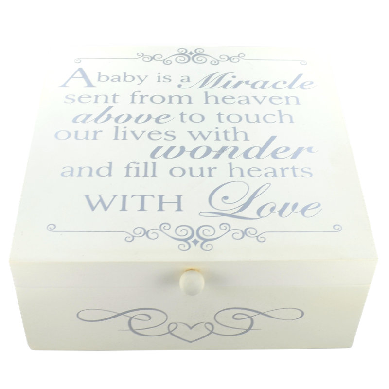 Abi Handmade Solid Wood Memory Box
