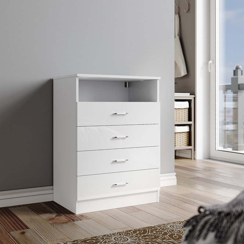4 - Drawer Rectangle Accent Chest
