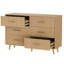 Commode à 6 tiroirs l 47,24 po-208331679