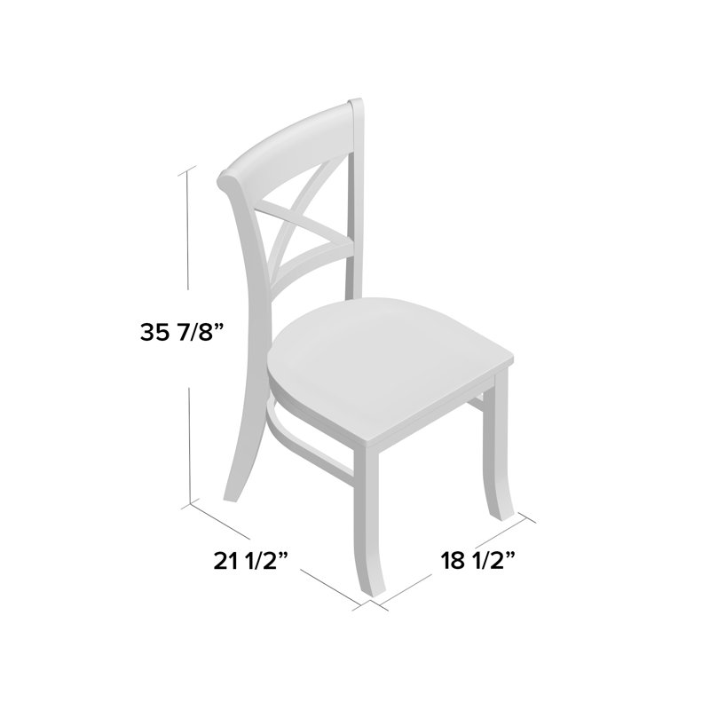 Chaise en bois massif Depali