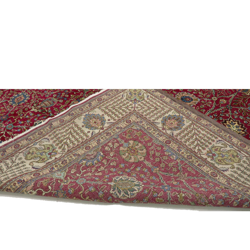 Tapis oriental unique rose fuchsia 11X15 Oron