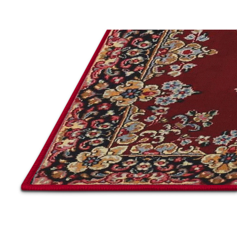 Castilloux Oriental Indoor Rug, Rectangle 3' x 5'