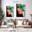 Fleurs de peinture Leisha-108452611