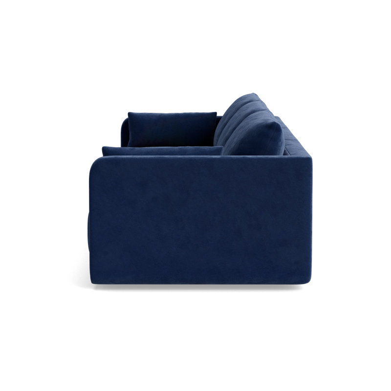Eva Modular Sofa, Performance Velvet - Uniform