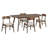 Jagveer Butterfly Leaf Dining Set-99082308-129845885
