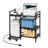 Konlan 27.6'' H X 28.2'' W 3 Tier Printer Stand With Storage, Office Printer Desk Stand File Cabinet With Charging Station-1443288263
