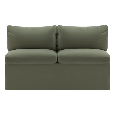 Alayaa 55" Linen Dining Bench