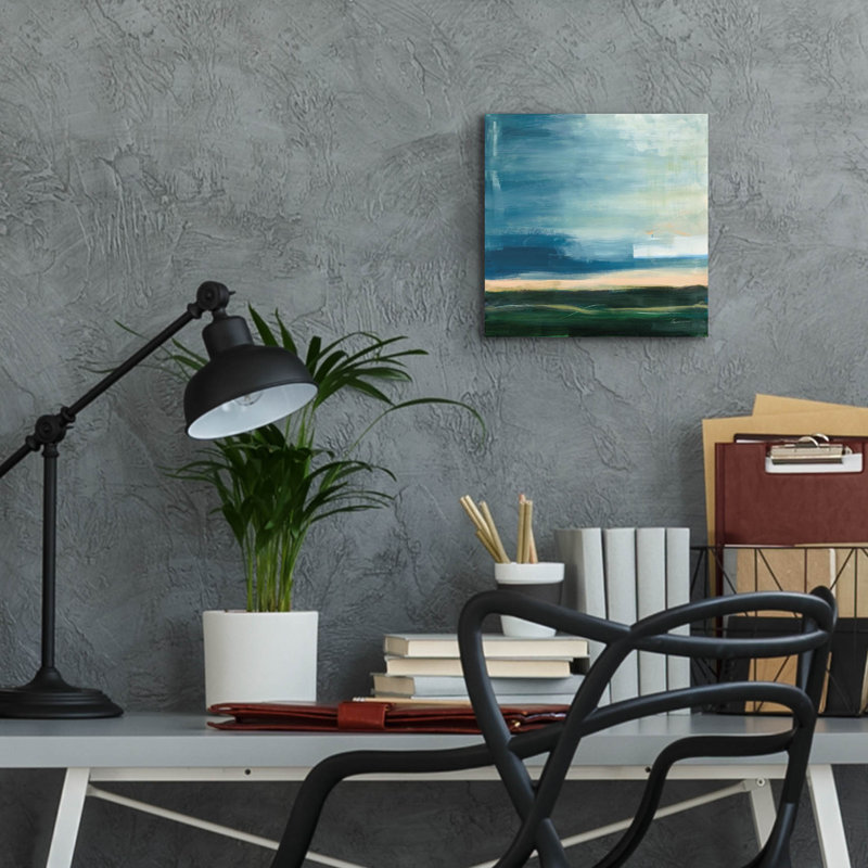 Art mural en verre Latitude Life «Life Light» par Pamela Munger, H 12 po x l 12 po x P 0,13 po