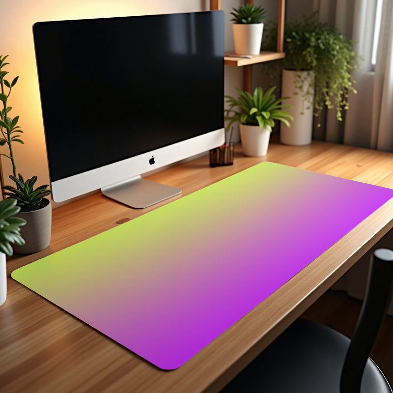 Polyester Desk Pad, 31.5x15.5