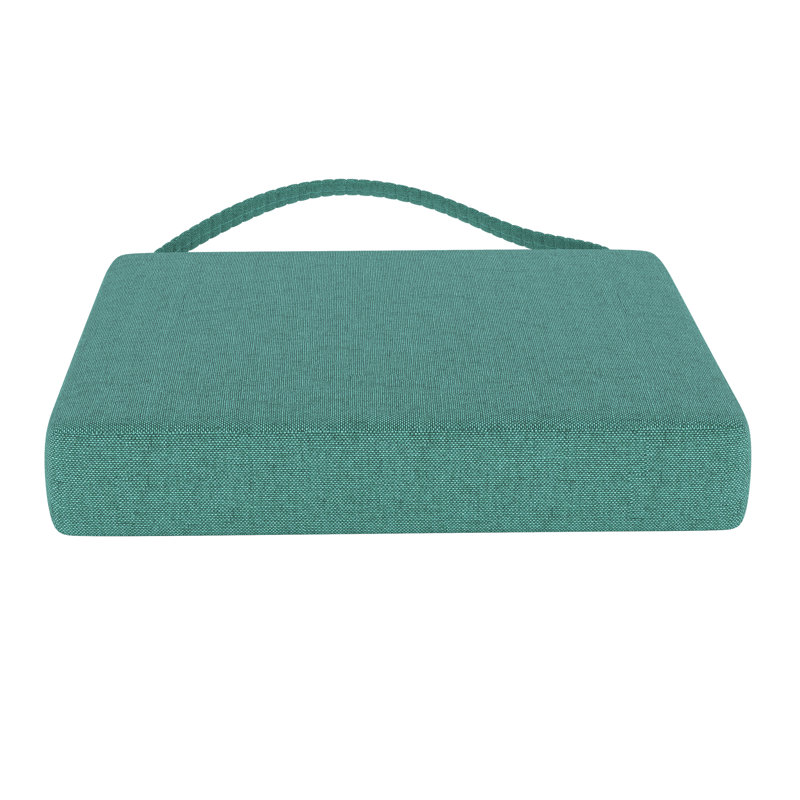 Sunbrella® Indoor/Outdoor Dining Chair Cushion, Sunbrella® Cast Breeze