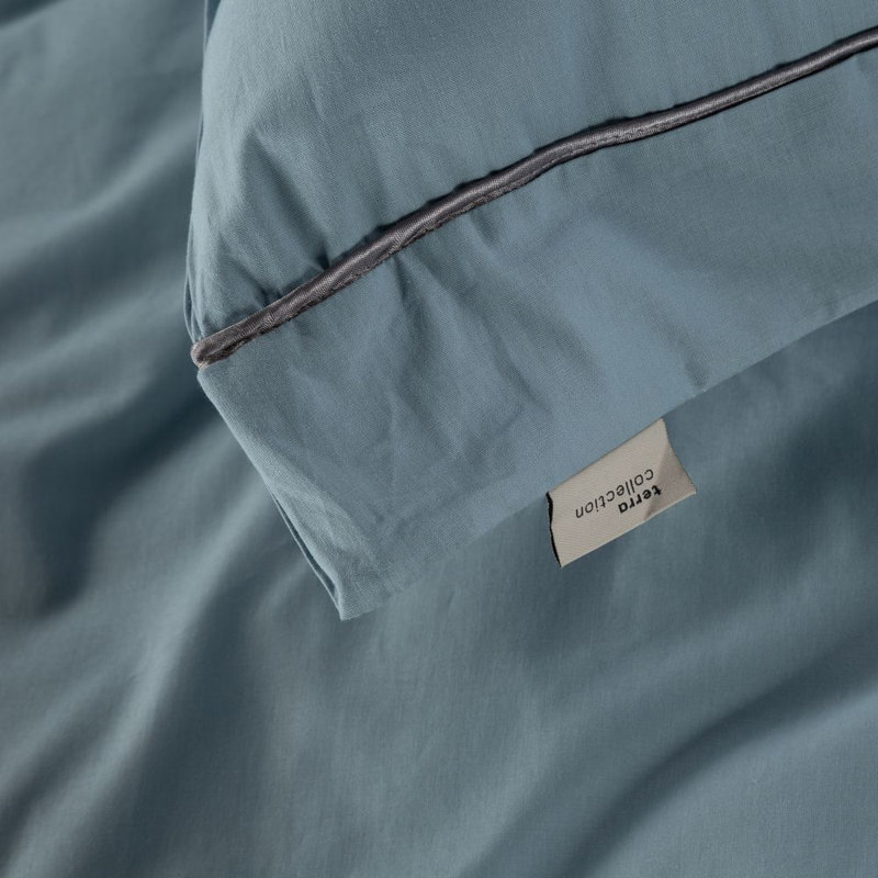 Solid Colour Duvet Cover Set with Pillowcases