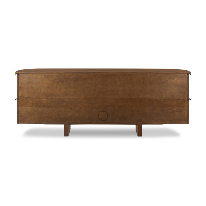 Theo Sideboard-Dark Brown Walnut Veneer