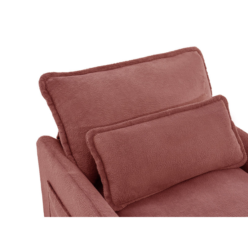 Canapé 88 po 88 po, Rouge