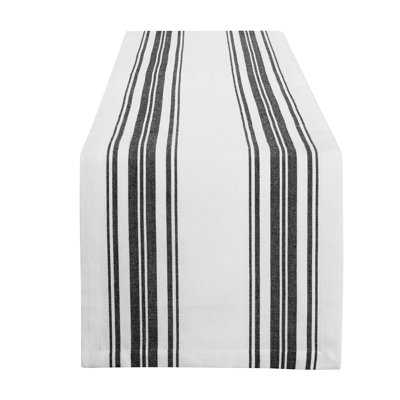Rose Farmhouse Living Homestead Stripe Table Runner