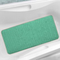 Rebrilliant LeLand Bathtub Mat with Suction Cups & Reviews