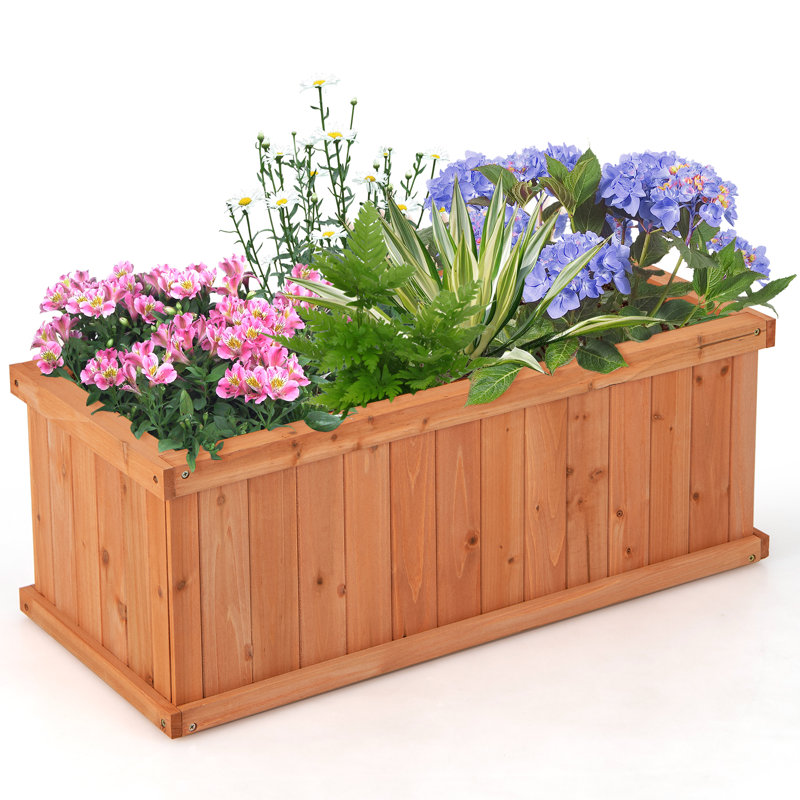Wittenberg Wood Planter Box