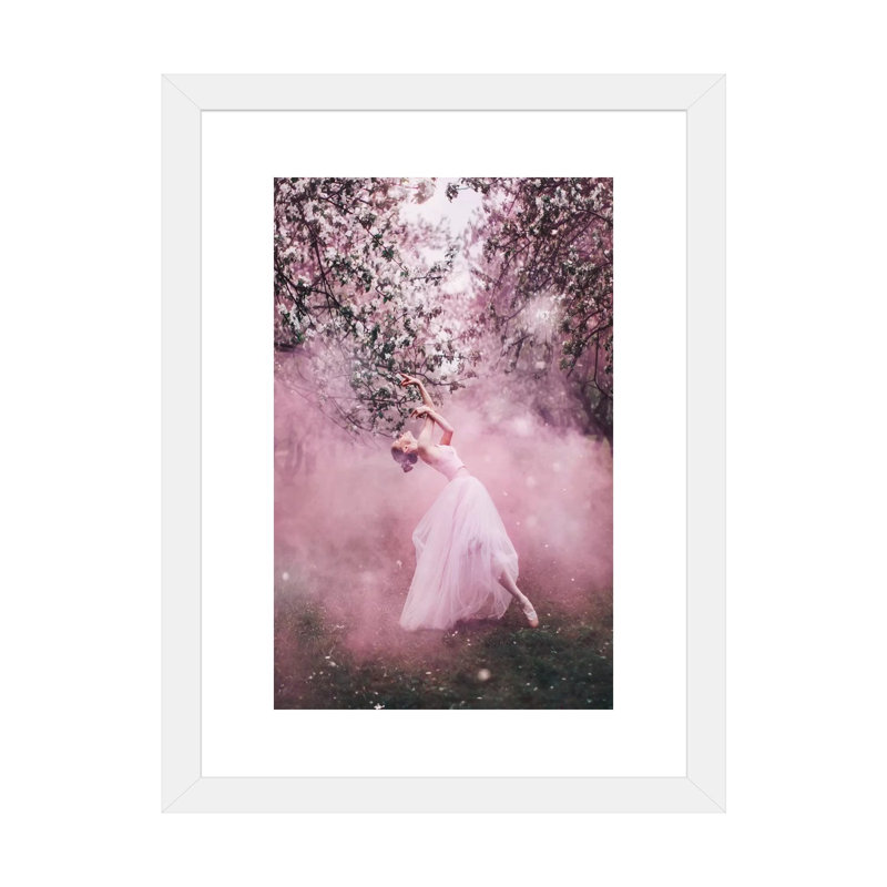 «Été russe» - reproduction, H 32 po x l 24 po x P 1 po, Papier beaux-arts encadré blanc