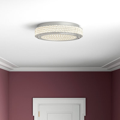 Glass LED Flush Mount