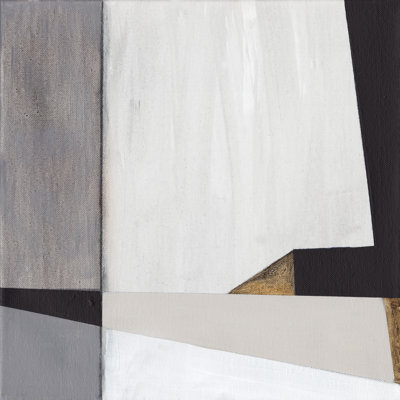 Neutral Geometrics II by Jodi Fuchs - Wrapped Canvas Painting